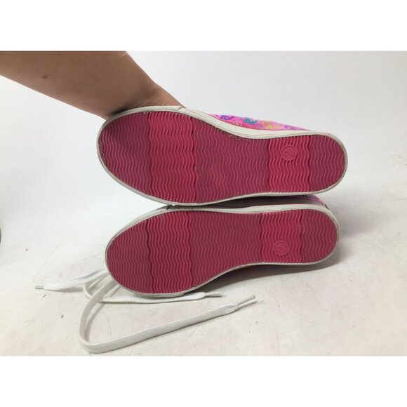 Girl's Circo Pink Peace Sign High-top Shoes (Size 2) - Picture 3 of 11